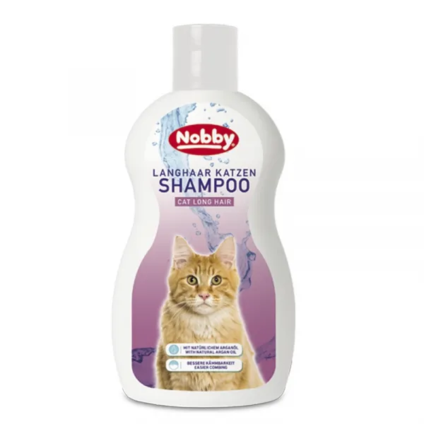 Nobby Cat Long Hair Shampoo 300ml. - Шампоан За Котки С Дълга Козина - 300мл.