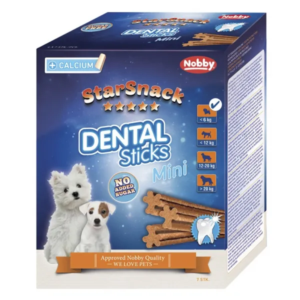 Nobby StarSnack Dental Sticks Mini - Дентални Пръчки За Кучета Мини Породи - 7бр.
