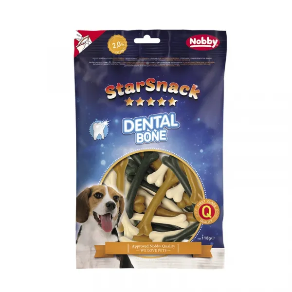 Nobby StarSnack Dental Bone - Дентални Кокали За Кучета Дребни И Средни Породи - 118гр.