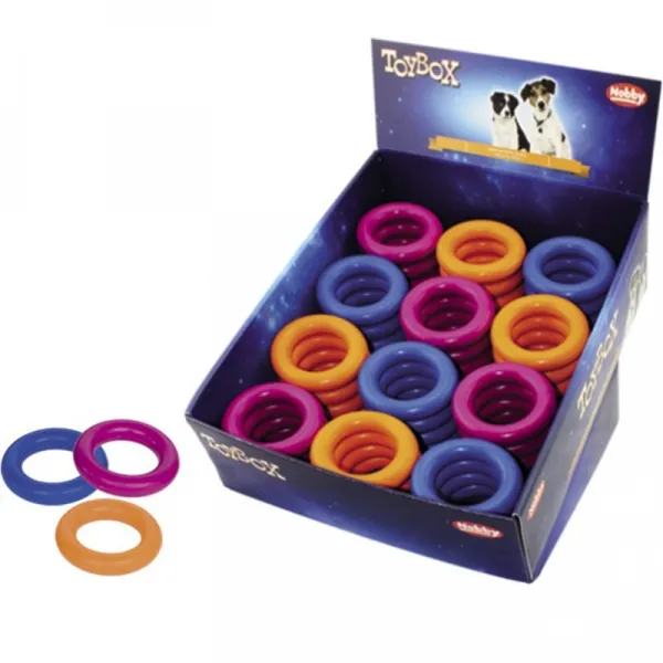 Nobby Rubber Toy Ring - Играчка За Кучeта Гумен Ринг - Ø9см.