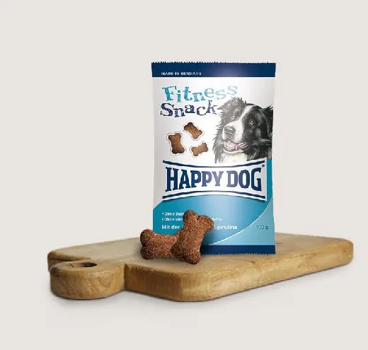 Happy Dog Fitness Snack - Снакс с Водорасли за Активни Кучета, с 30% Протеин и 9% Мазнини - 100гр.