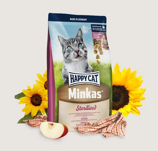 Happy Cat Minkas Sterilized - Премиум Храна за Стерилизирани Котки - 10кг.