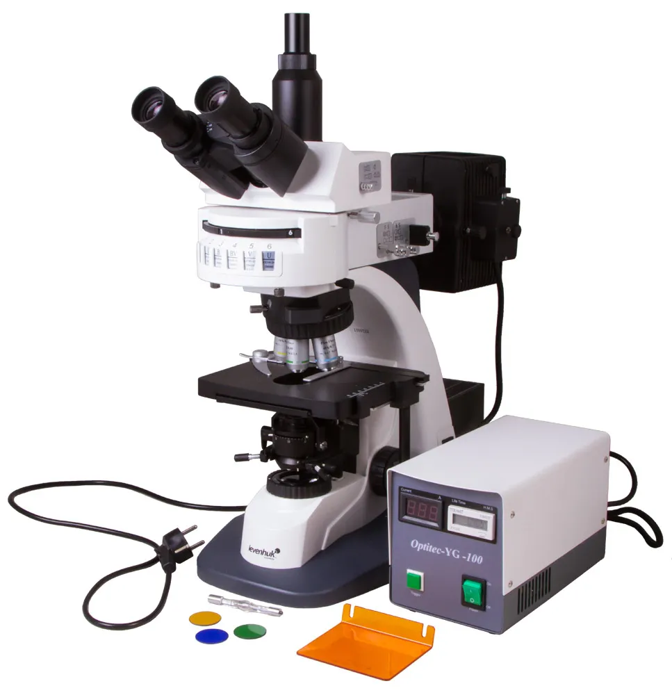 Микроскоп Levenhuk MED PRO 600 Fluo 1