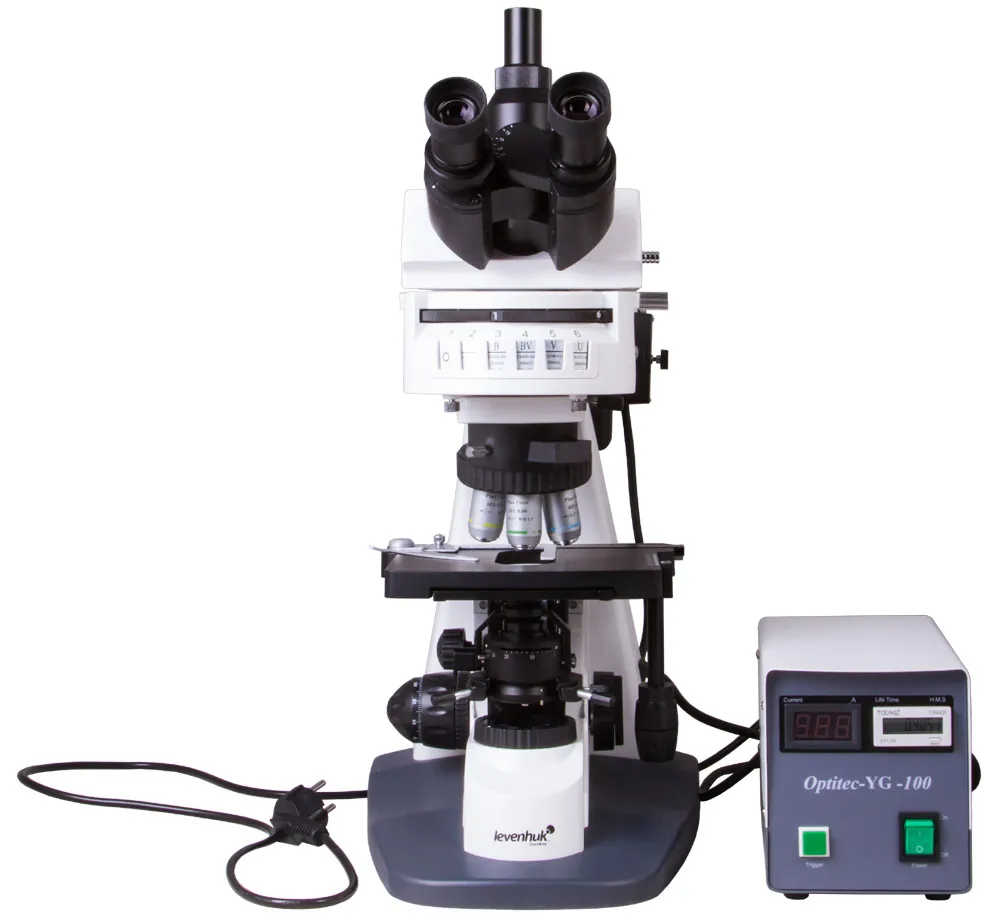 Микроскоп Levenhuk MED PRO 600 Fluo 2