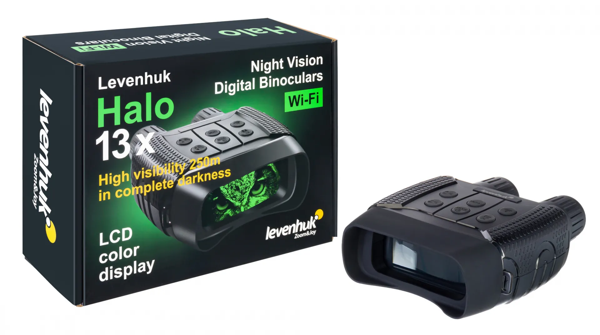 Цифров бинокъл за нощно виждане Levenhuk Halo 13x Wi-Fi 3