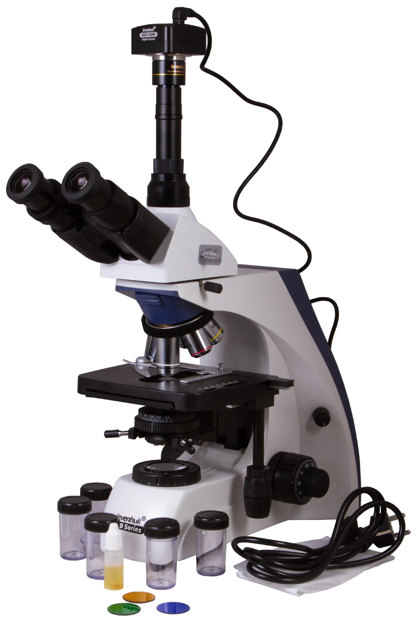 Цифров тринокулярен микроскоп Levenhuk MED D35T 2