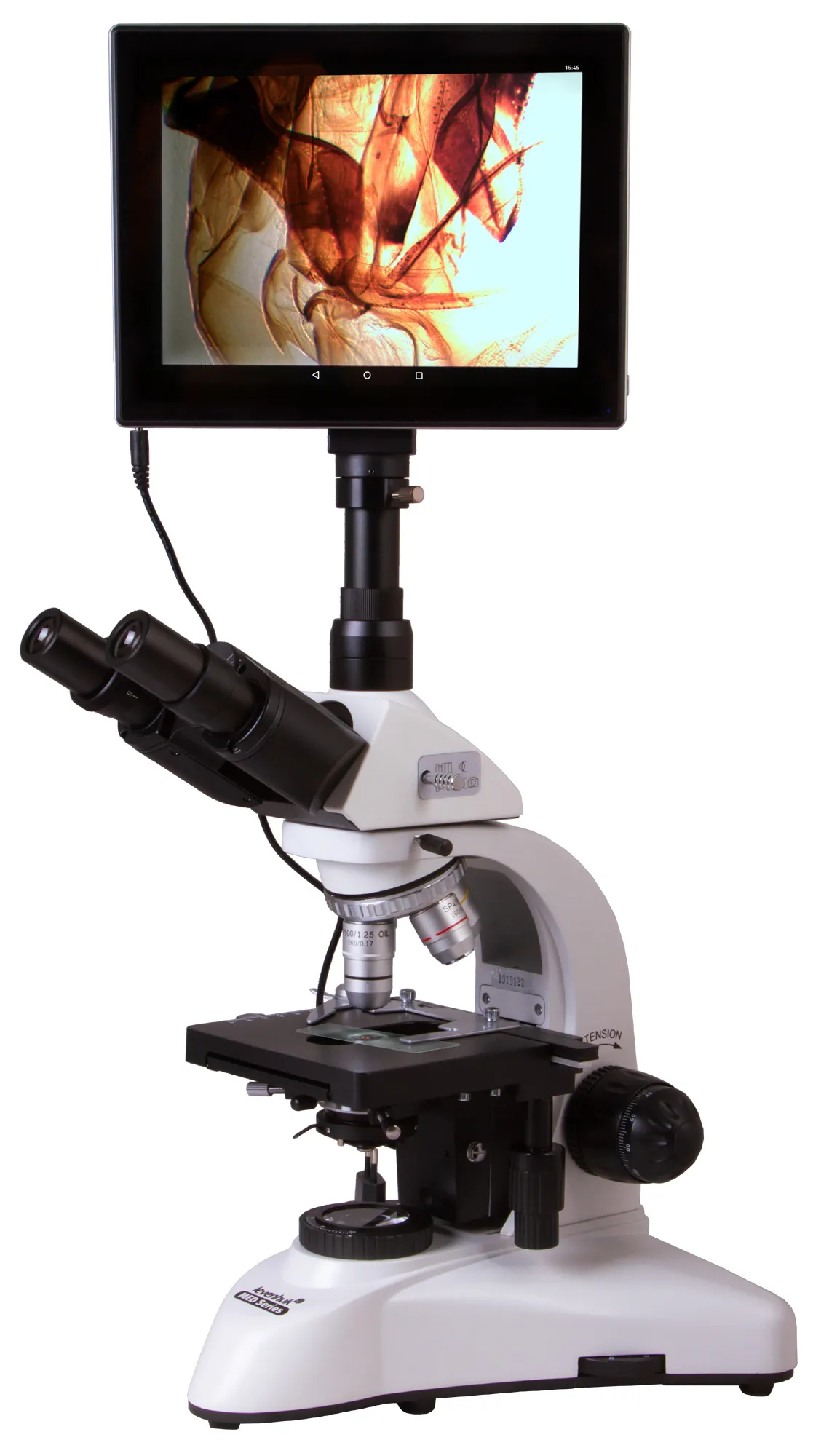 Цифров тринокулярен микроскоп Levenhuk MED D20T LCD 1