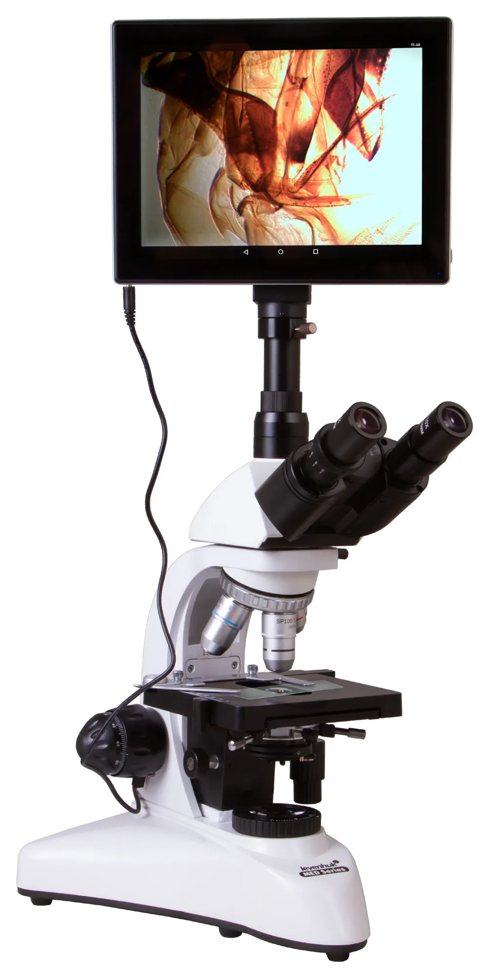 Цифров тринокулярен микроскоп Levenhuk MED D20T LCD 4