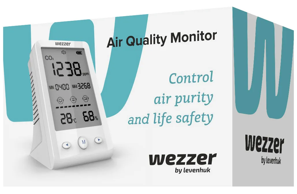 Монитор за качество на въздуха Levenhuk Wezzer Air MC10 3