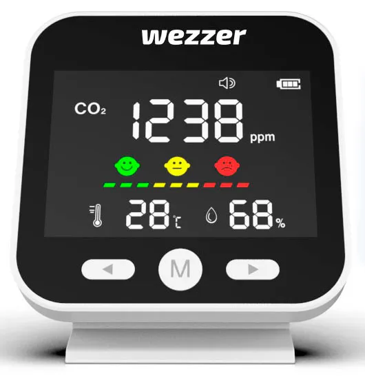 Монитор за качеството на въздуха Levenhuk Wezzer Air MC40 1
