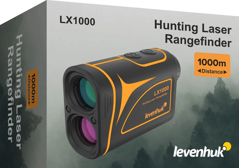 Лазерен далекомер за лов Levenhuk LX1000 2