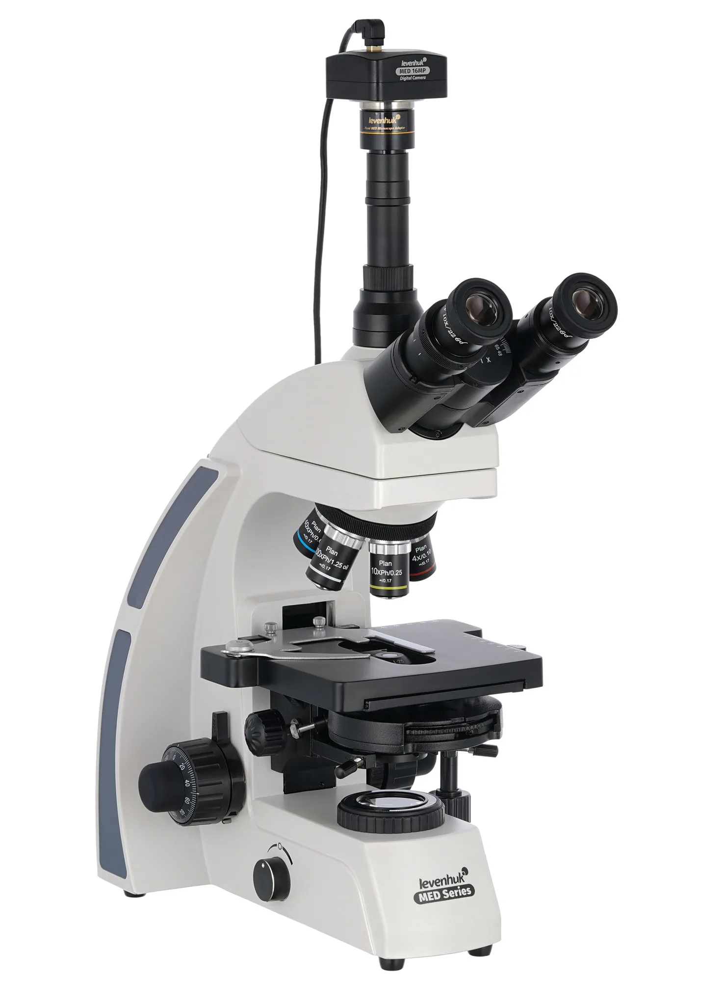 Цифров тринокулярен микроскоп Levenhuk MED D45T 4