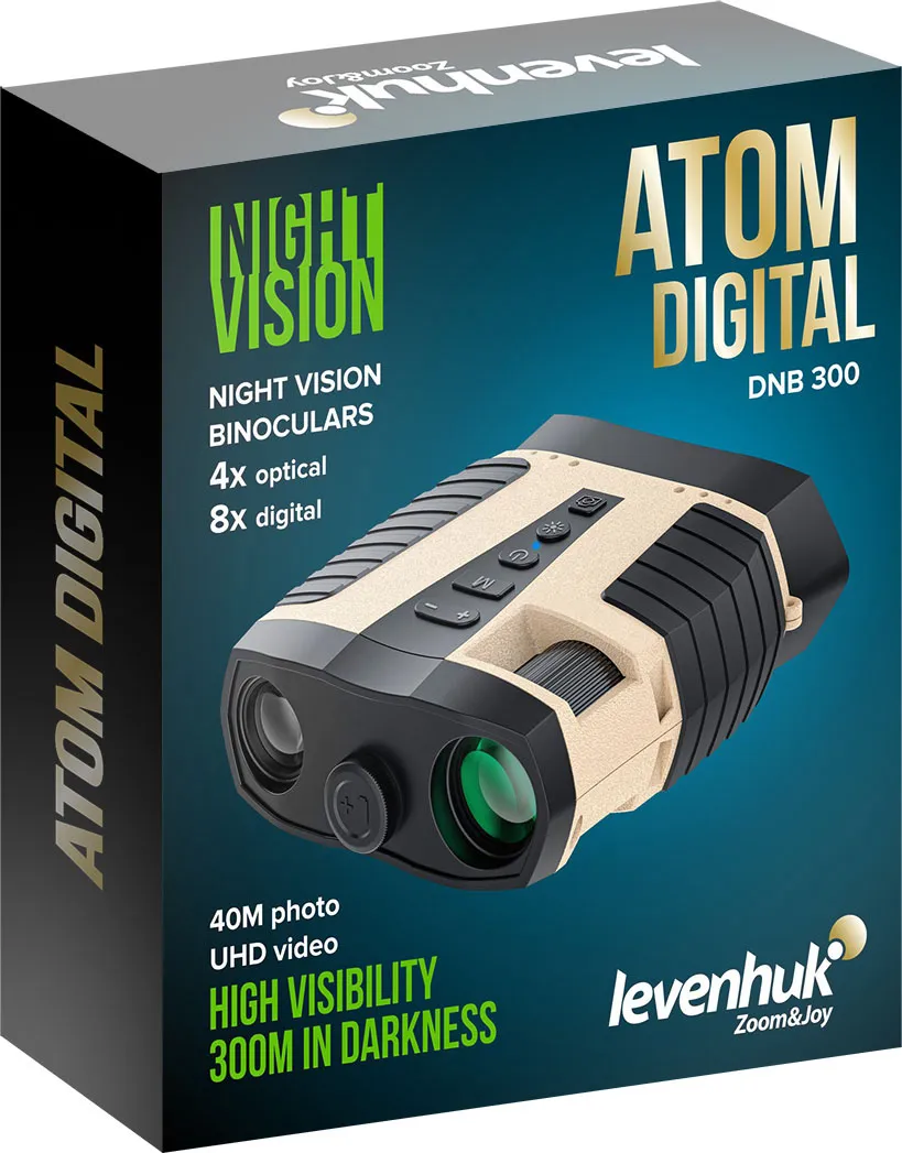 Бинокъл за нощно виждане Levenhuk Atom Digital DNB300 3