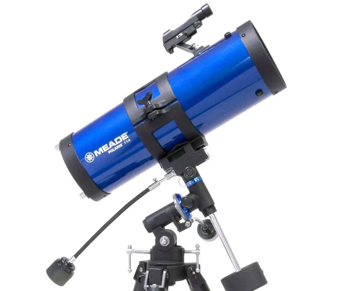 Рефлекторен телескоп Meade Polaris 114 mm EQ 3