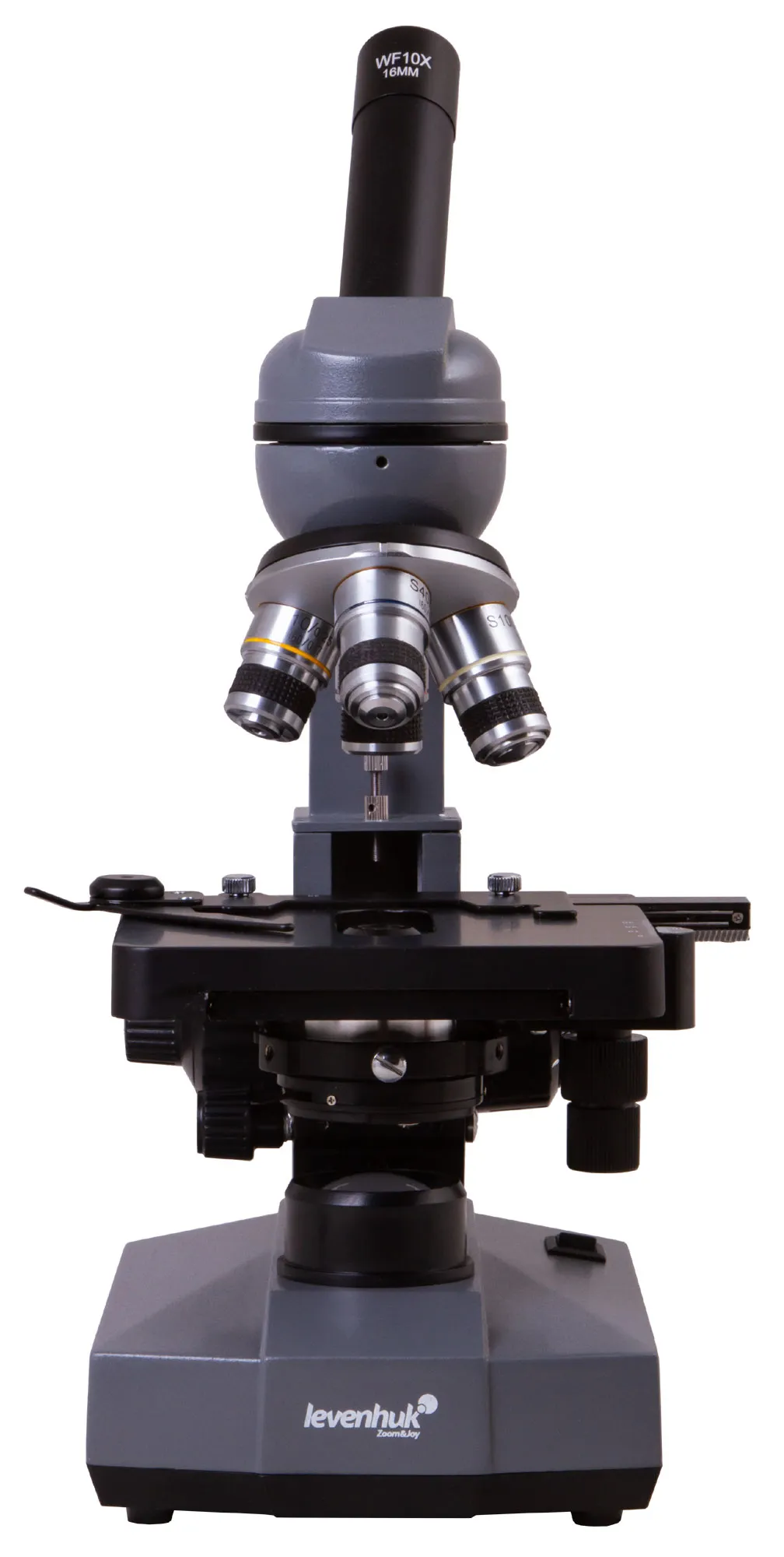 Биологичен монокулярен микроскоп Levenhuk 320  PLUS 3