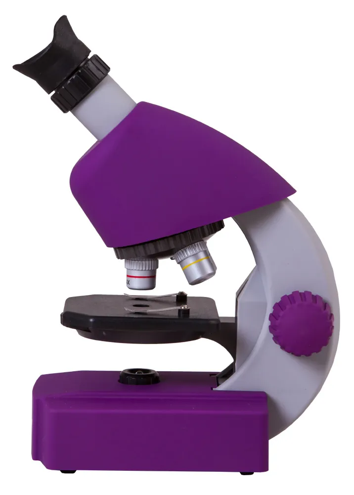 Микроскоп Bresser Junior 40–640x Microscope, лилав 2