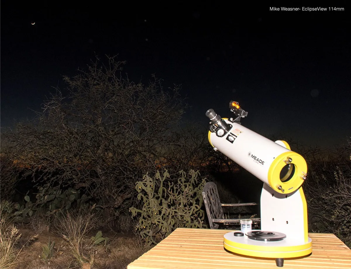 Рефлекторен телескоп Meade EclipseView 114 mm 4