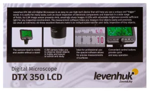 Цифров микроскоп Levenhuk DTX 350 LCD 6
