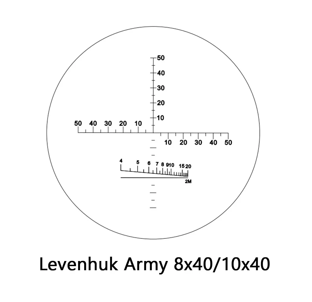 Бинокъл с решетка Levenhuk Army 10x40 2