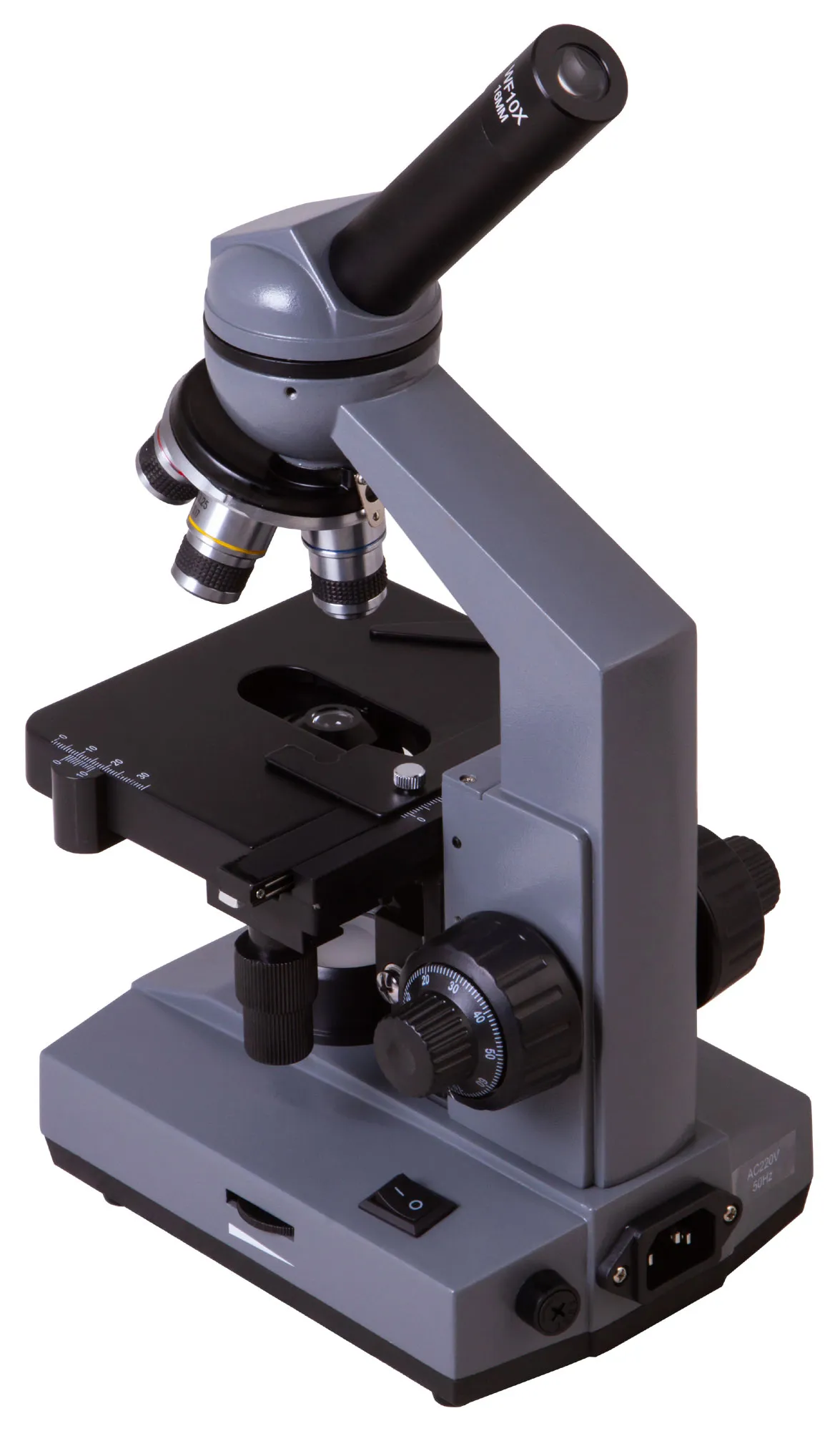 Биологичен монокулярен микроскоп Levenhuk 320 BASE 7