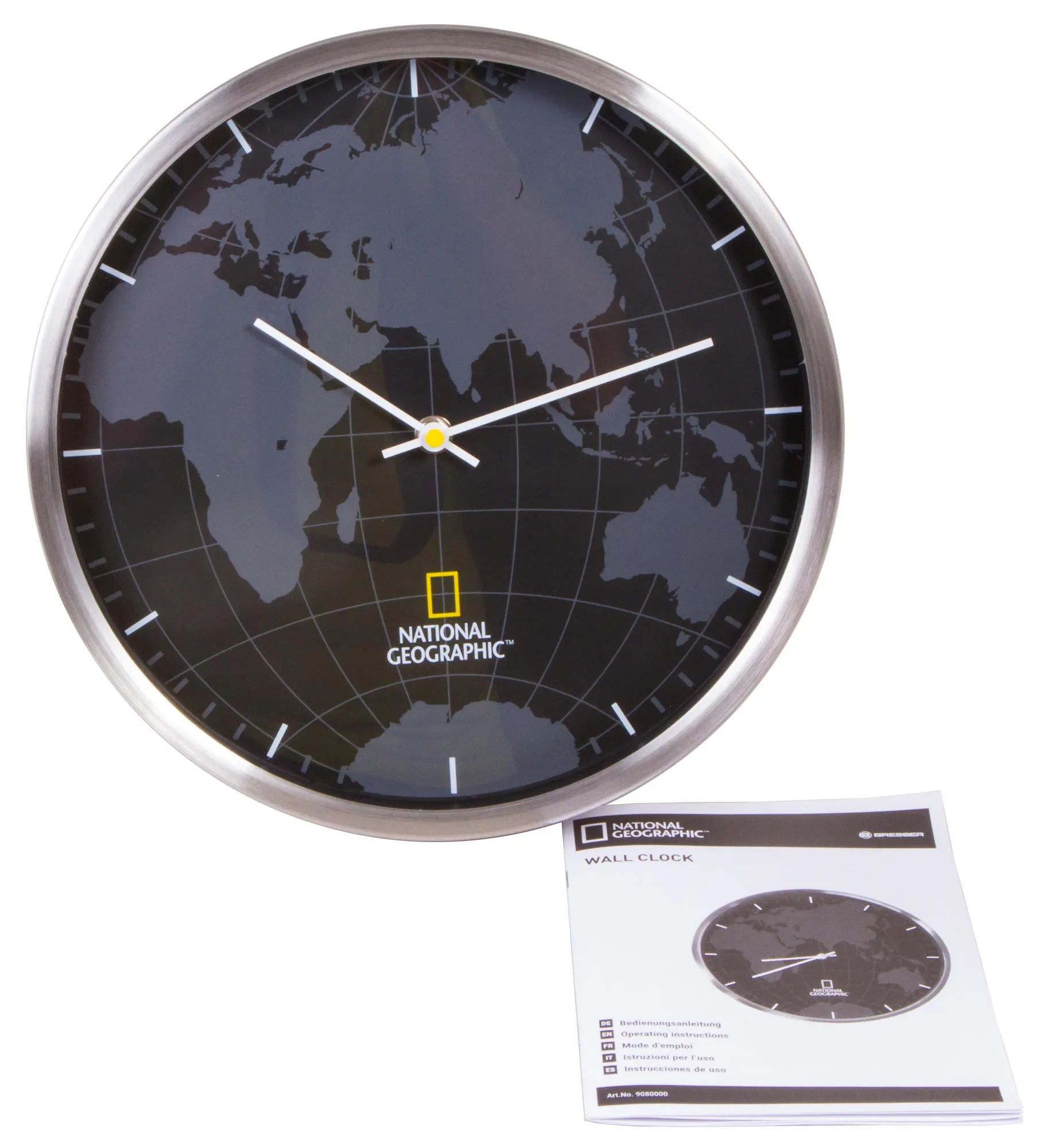 Стенен часовник Bresser National Geographic30 cm 4