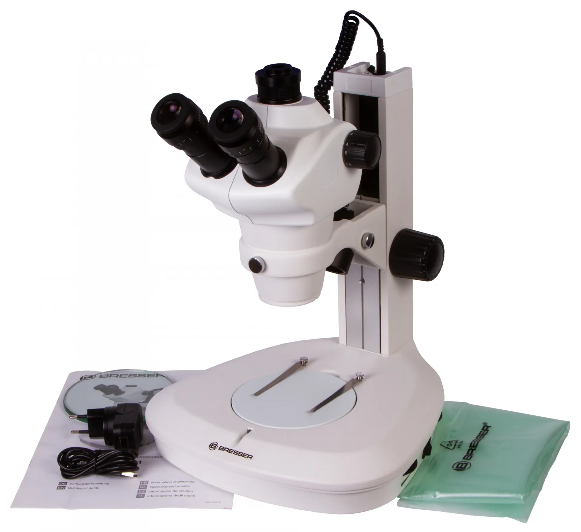 Стереомикроскоп Bresser Science ETD-201 8x–50x  2
