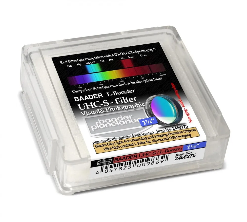 Филтър за дълбок космос Baader UHC-S / L-Booster-Filter 1.25 3