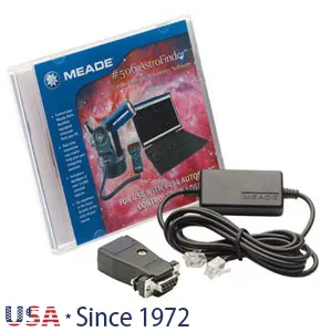 Комплект свързващи кабели Meade #506 със софтуера AutoStar Suite Astronomer Edition