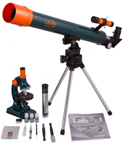 Комплект микроскоп и телескоп Levenhuk LabZZ MT2 1