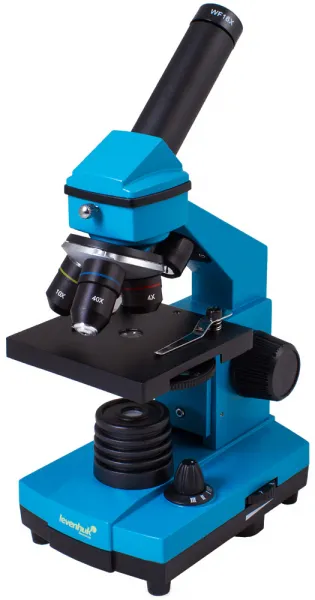 Микроскоп Levenhuk Rainbow 2L PLUS Azure (Лазур)