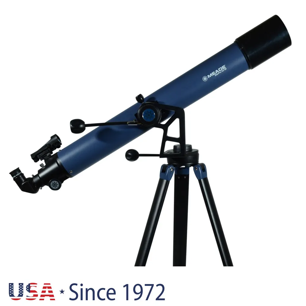 Рефракторен телескоп Meade StarPro AZ 80 mm