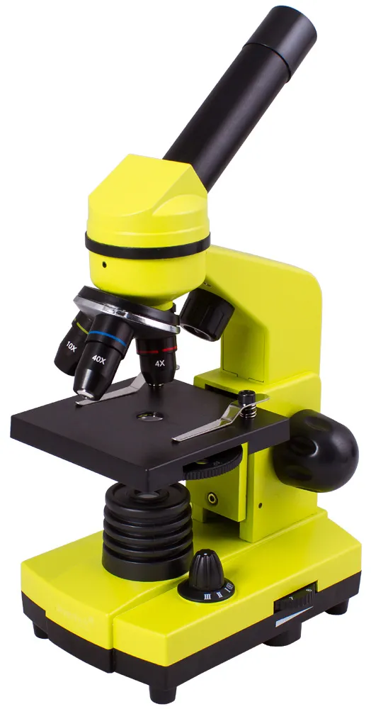 Микроскоп Levenhuk Rainbow 2L Lime (Лайм) 1