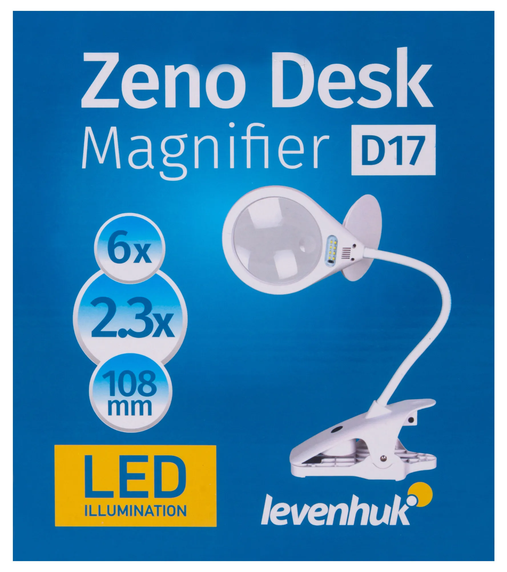 Лупа Levenhuk Zeno Desk D17 8