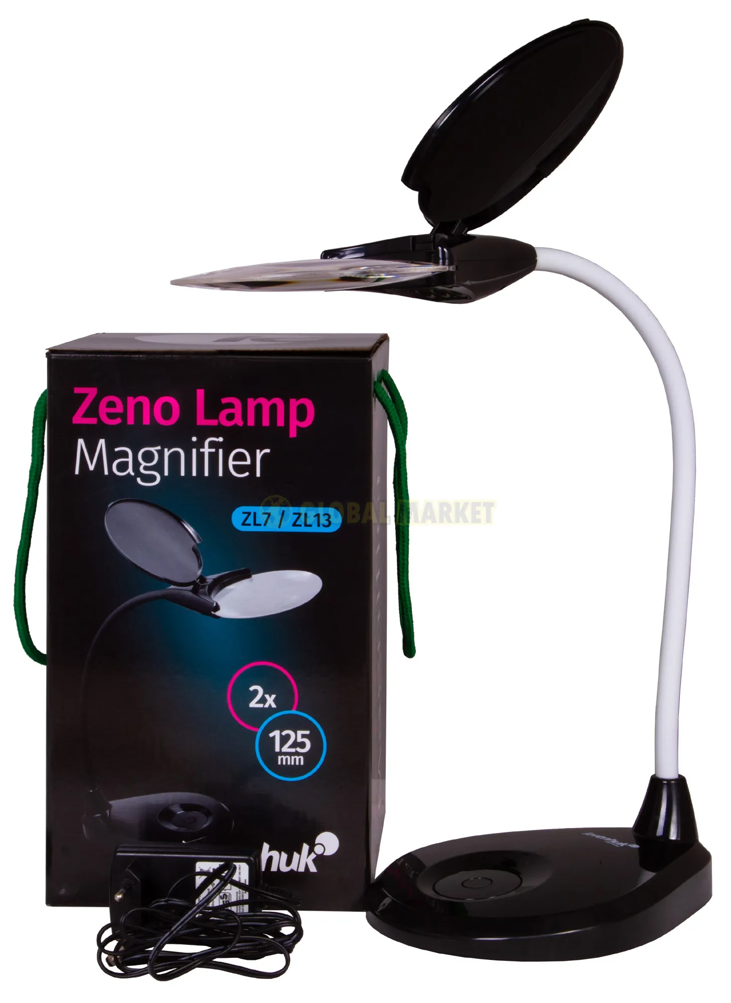 Черна лупа Levenhuk Zeno Lamp   ZL7 1