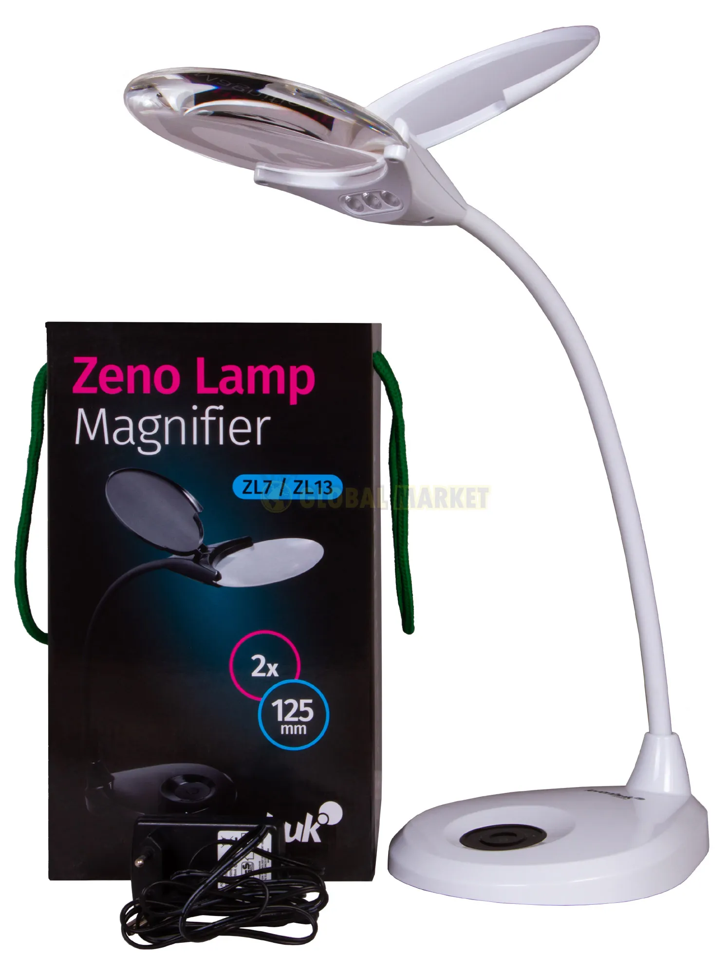 Бяла лупа Levenhuk Zeno Lamp  ZL13 2