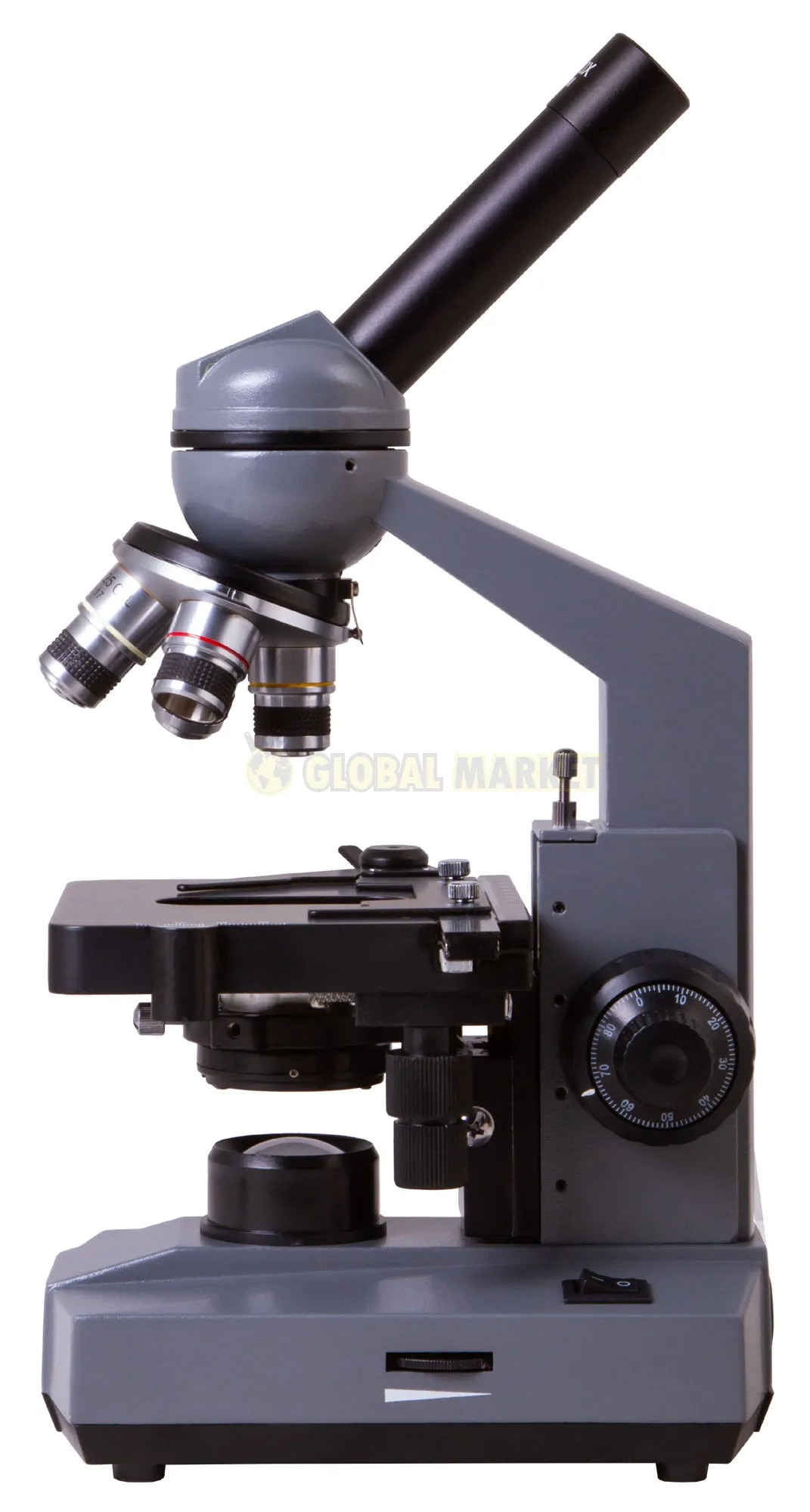 Биологичен монокулярен микроскоп Levenhuk 320  PLUS 3