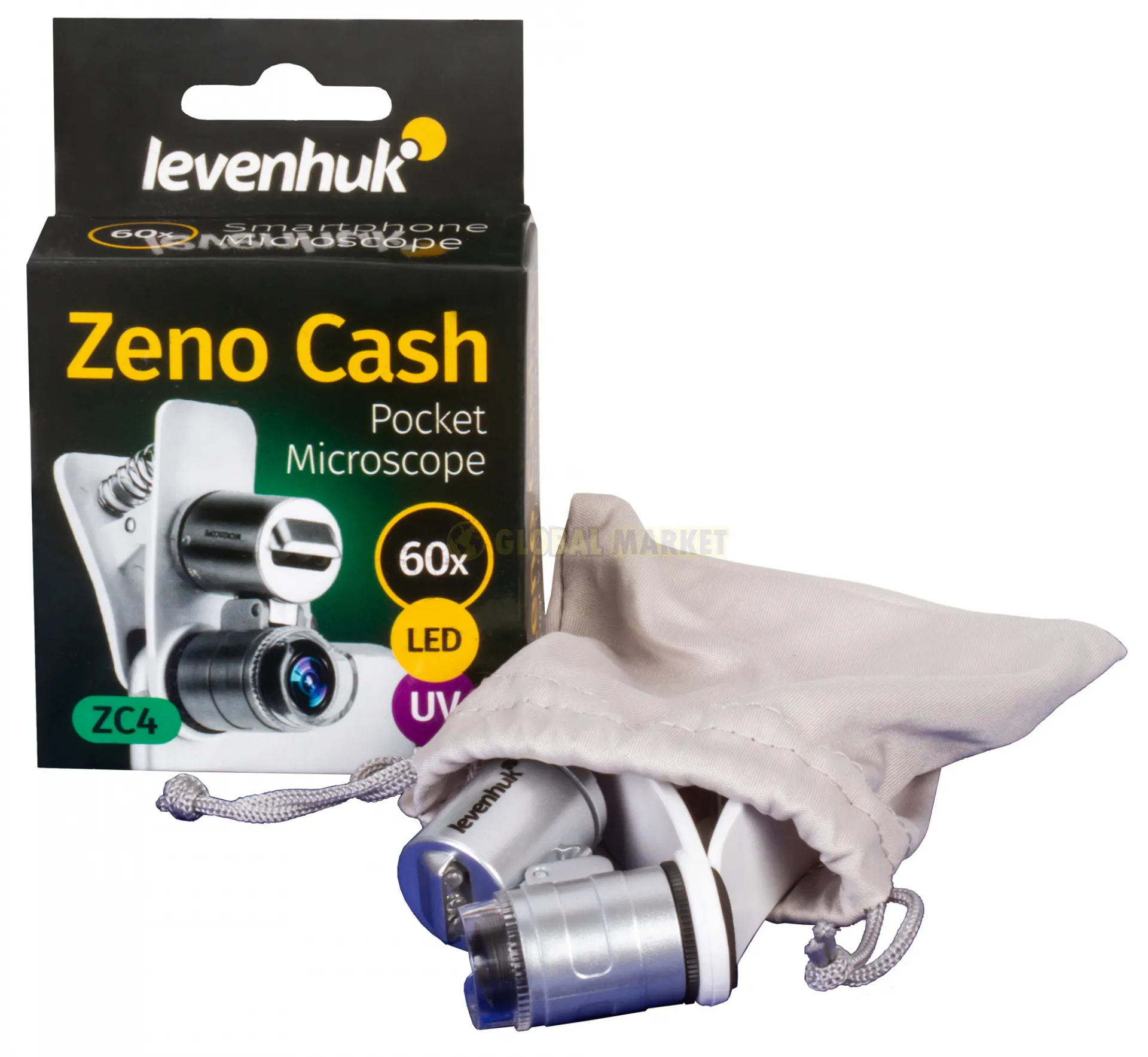 Джобен микроскоп Levenhuk Zeno Cash  ZC4 2