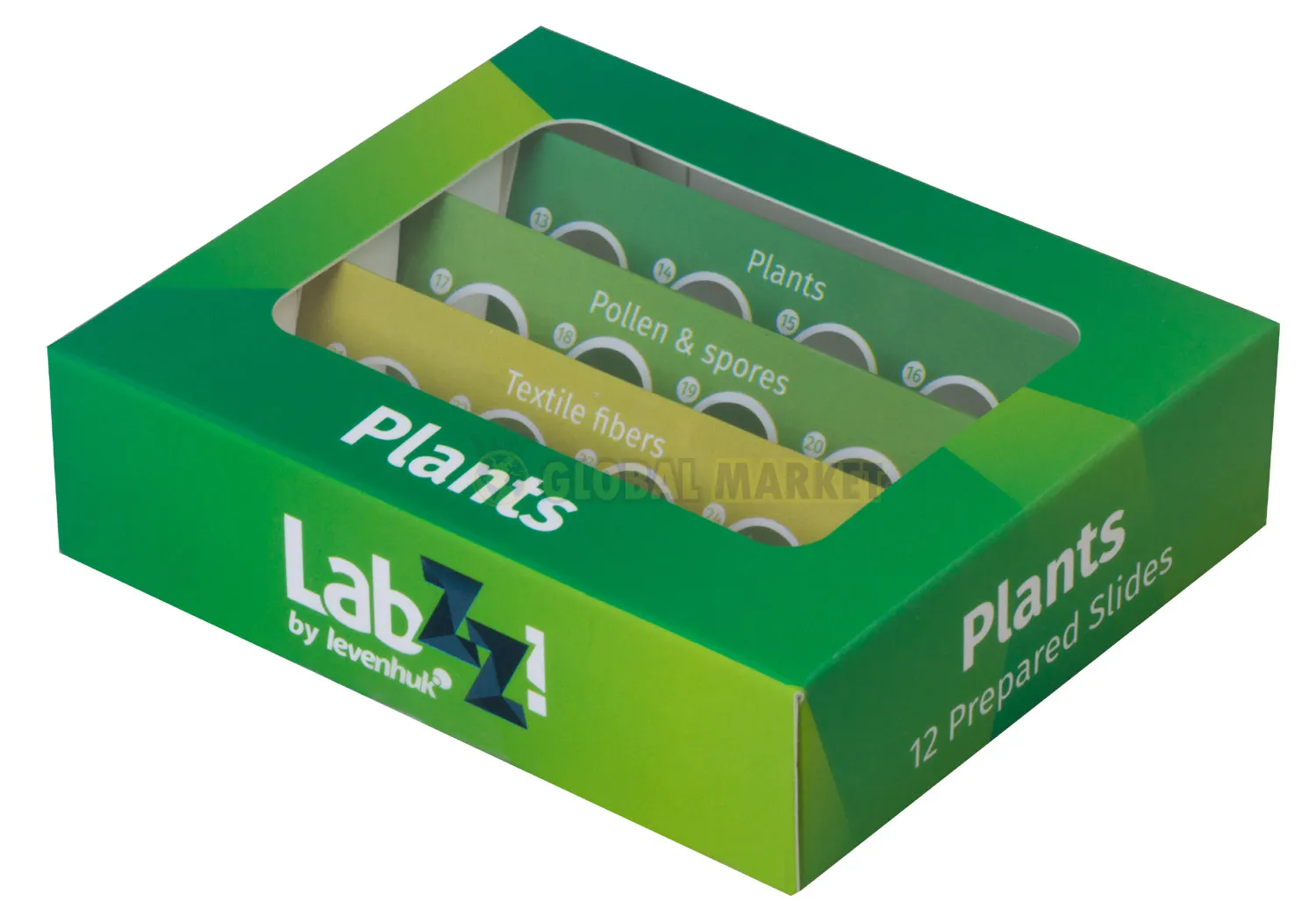 Комплект подготвени проби от растения Levenhuk LabZZ P12 1