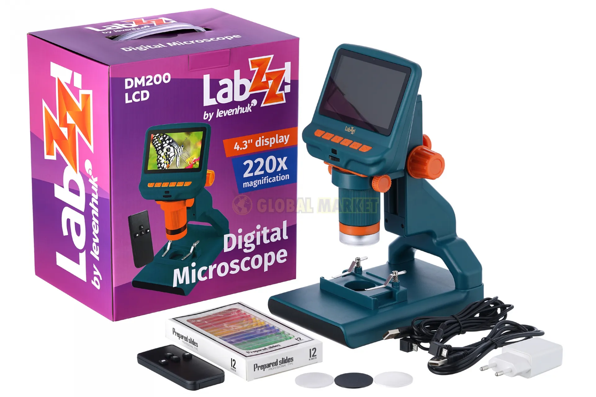 Микроскоп Levenhuk LabZZ DM200 LCD Digital Microscope 2