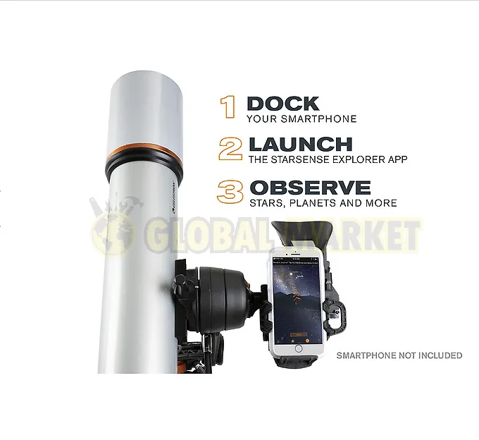 Телескоп Celestron StarSense Explorer™ DX 102AZ с включено приложение за смартфон 2