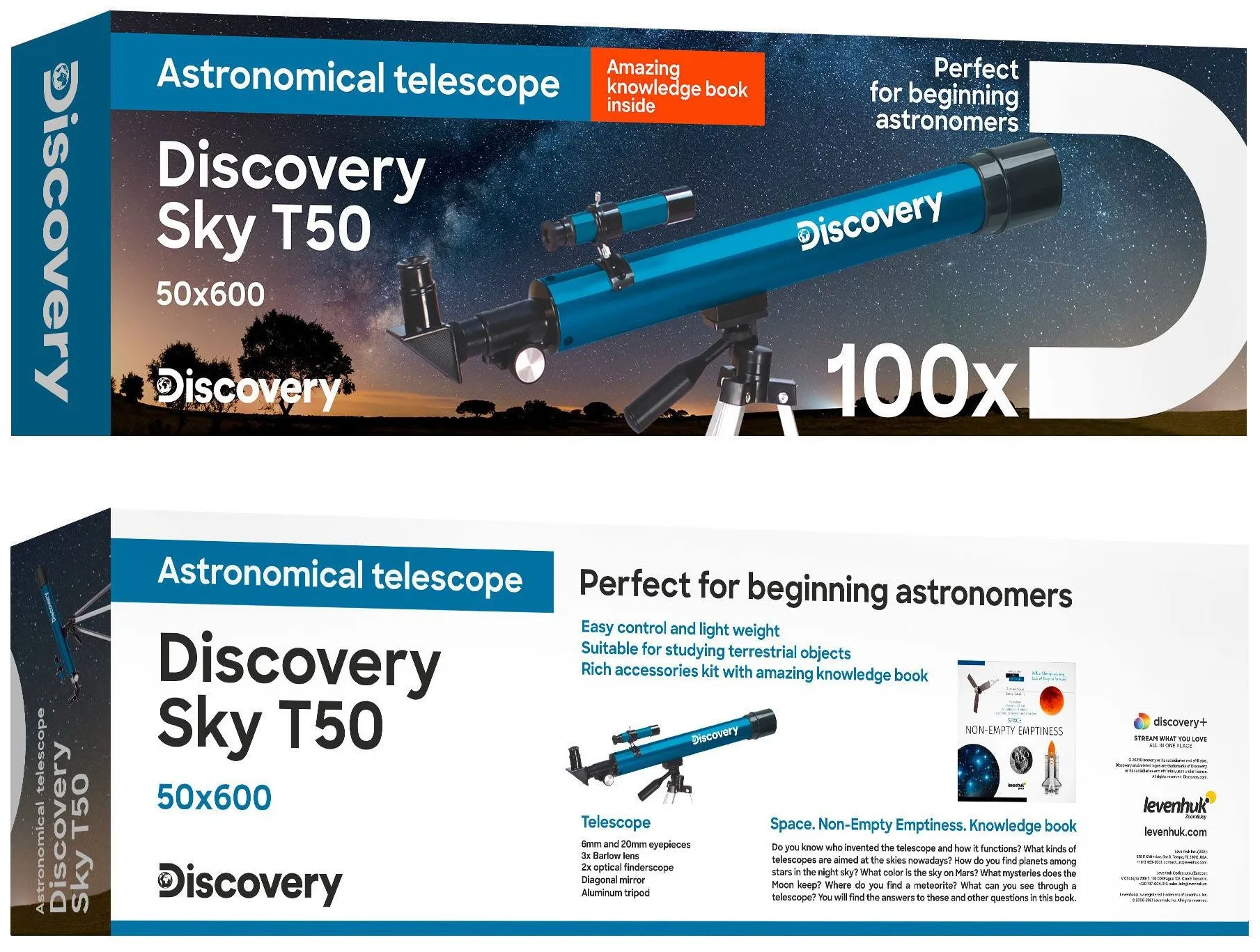 Телескоп Discovery Sky T50 с книга 2