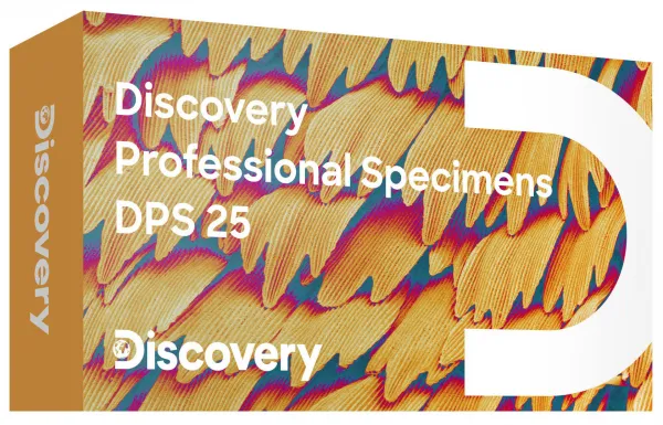 Набор от микропрепарати Discovery Prof DPS 25. „Биология, птици и др.“