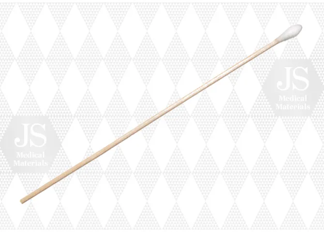 Sterile swab, wooden rod with cotton