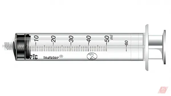 Syringe without needle 50 ml Luer-Lok for Perfusor