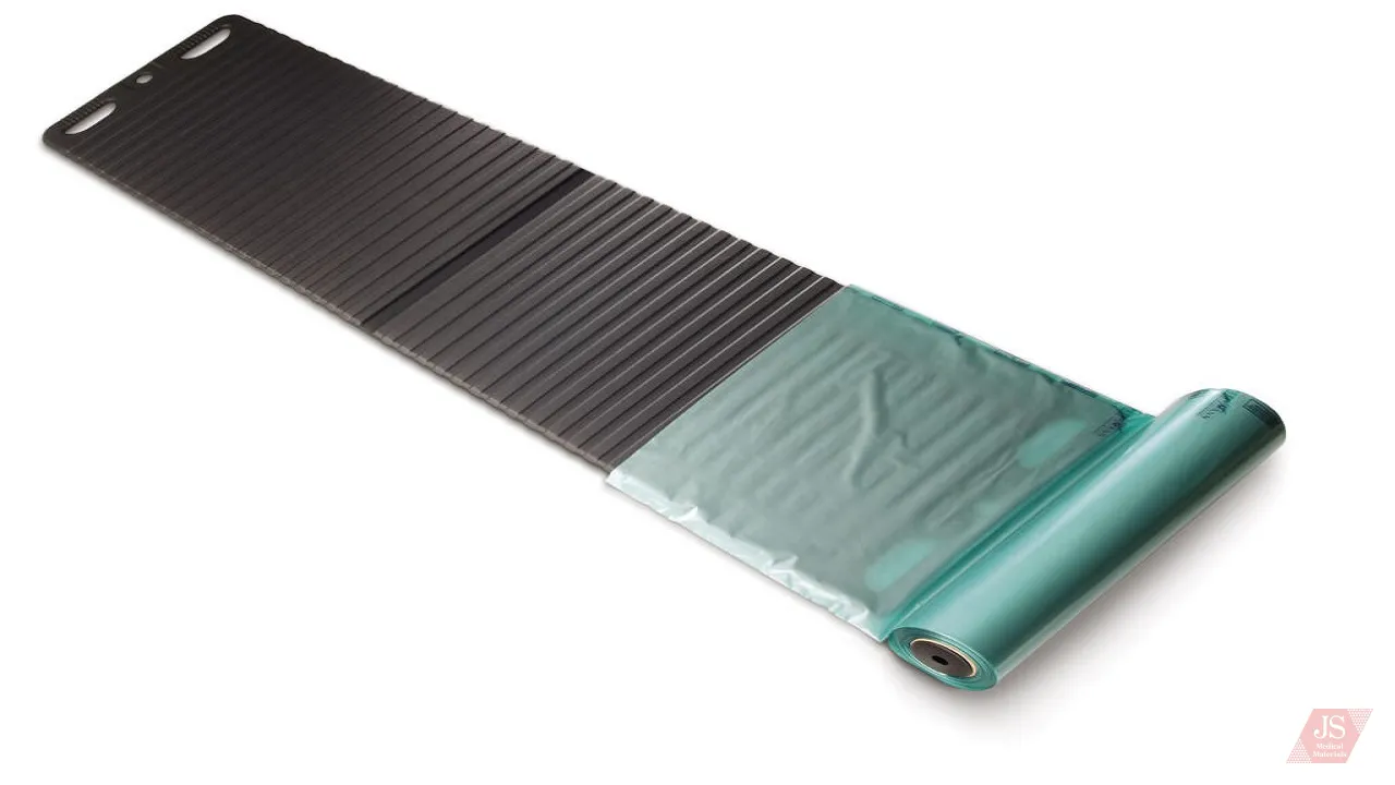 Foldable rollboard stretcher for transporting patients 3