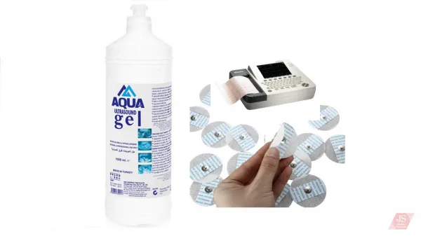  Conductive contact gel for ECG and EEG examinations, 1 liter