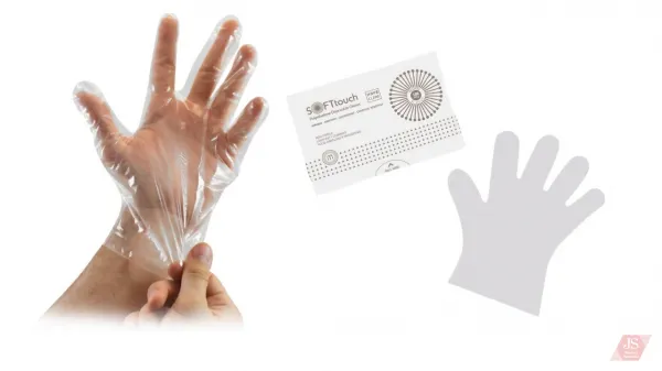 Polyethylene gloves (PE) - M, L 1