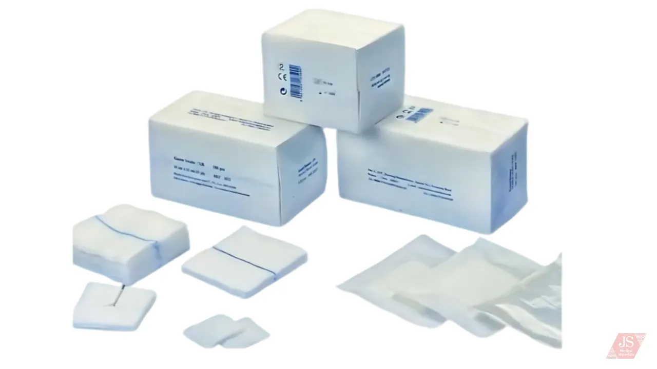 Gauze compresses - 8 diples / Non-sterile 100 pcs 1