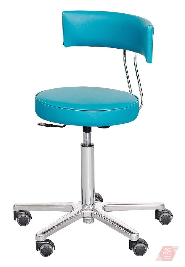 Swivel doctor's chair, with backrest and adjustable height 4