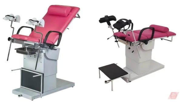 Gynecological chair GYN-PERMO with gas shock absorber 1